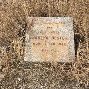BESTER Barend -1942