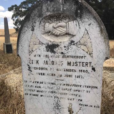 MOSTERT Dirk Jacobus 1860-1917