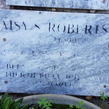 ROBERTSON Ernest Peter 1924-1999 &amp; Daisy S. LUBBE 1928-2010