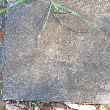 SPENCE Margaret Elizabeth nee HOGARTH 1942-1977