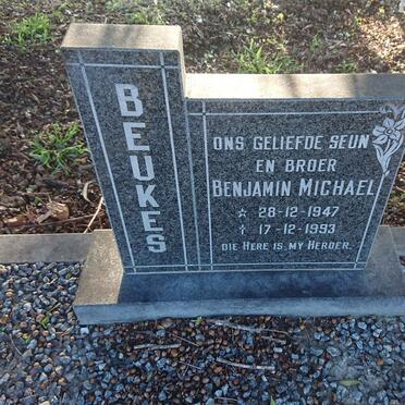 BEUKES Benjamin Michael 1947-1993