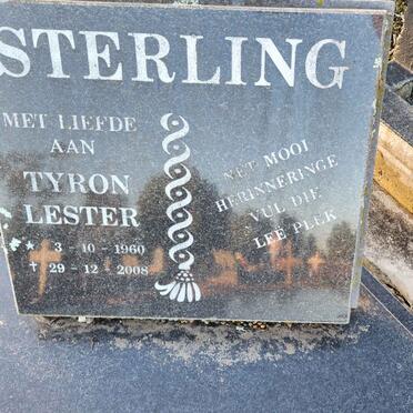 STERLING Tyron Lester 1960-2008