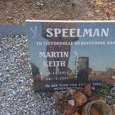 SPEELMAN Martin Keith 1954-2015