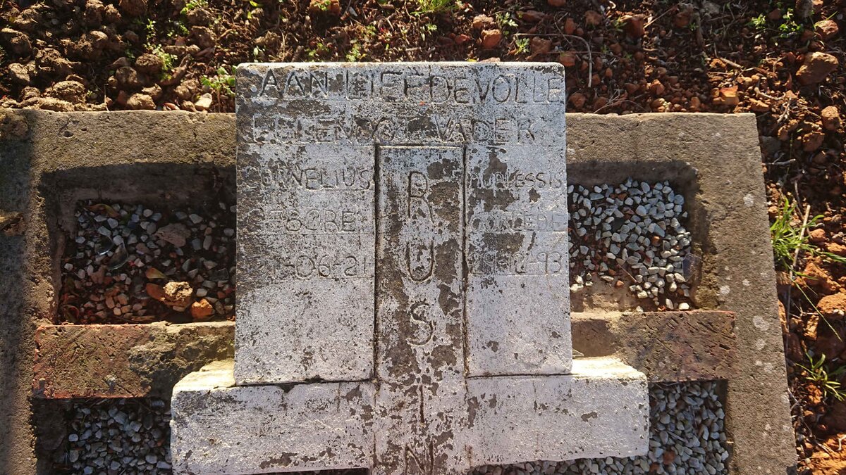 PLESSIS Cornelius, du 1921-1993