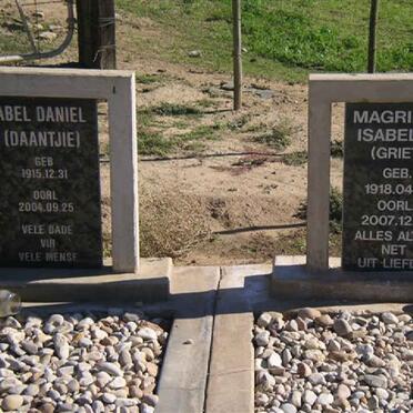 BADENHORST Abel Daniel 1915-2004 &amp; Magrieta Isabella 1918-2007