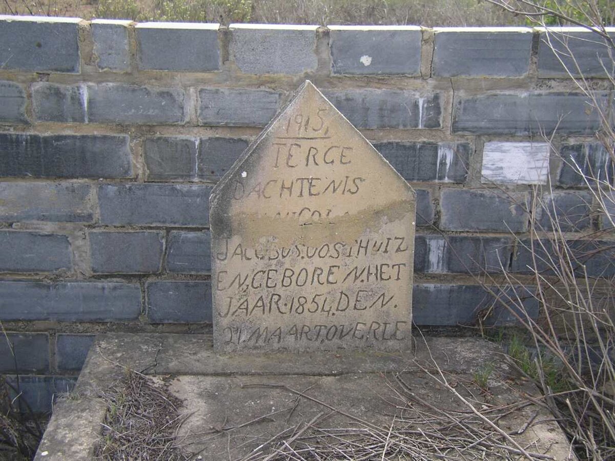 OOSTHUIZEN Jacobus 1854-1915