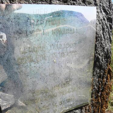 HONIBALL Marthinus Philippus 1908-1995  &amp; Maria Helena DU PLESSIS 1917-1987