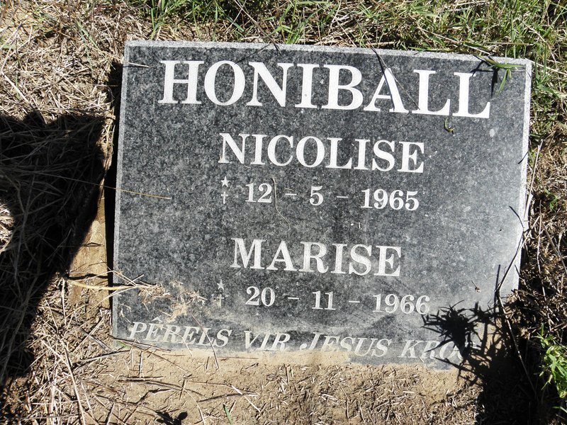 HONIBALL Nicolise 1965-1965 :: HONIBALL Marisa 1966-1966