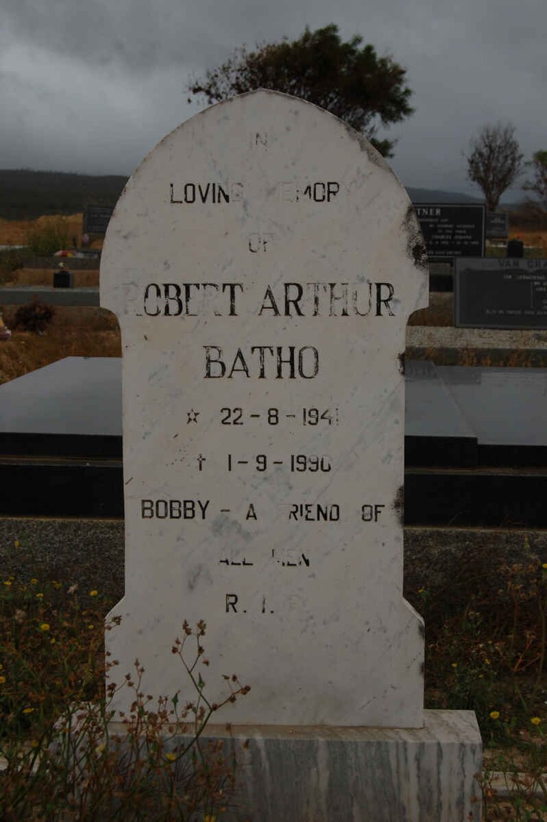 BATHO Robert Arthur 1941-1990
