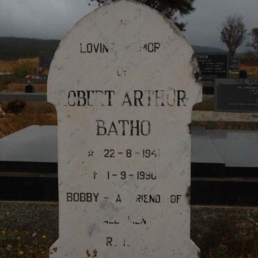 BATHO Robert Arthur 1941-1990
