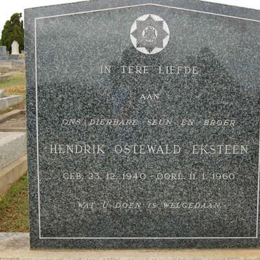 EKSTEEN Hendrik Ostewald 1940-1960