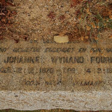 FOURIE Johannes Wynand 1879-1949