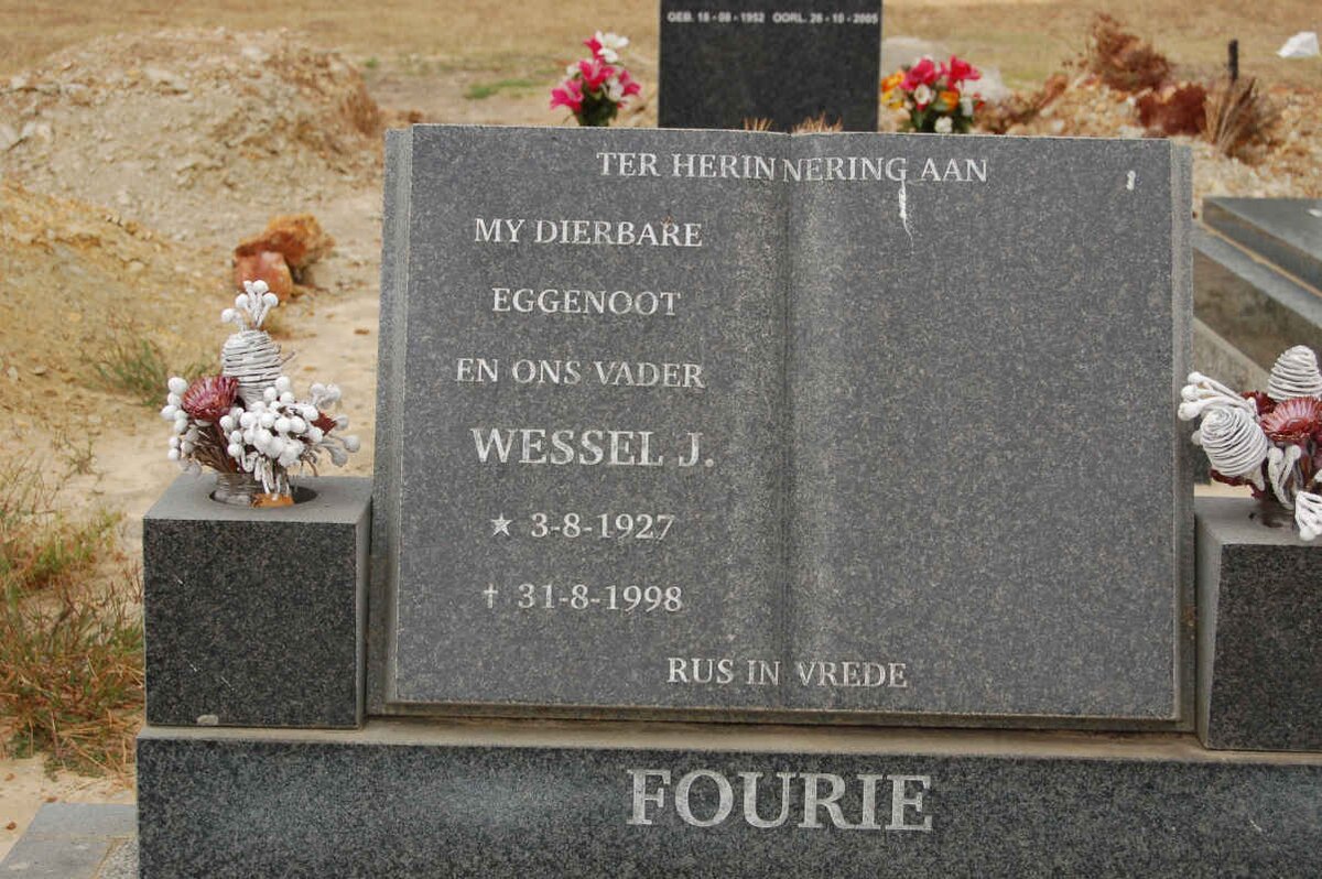 FOURIE Wessel J. 1927-1998