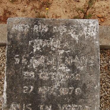 GELDENHUYS Maria S.E. 1900-1970