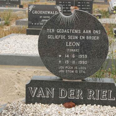 RIEL Leon, van der 1959-1990
