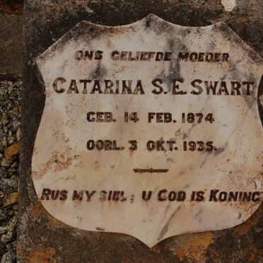 SWART Catarina S.E. 1874-1935