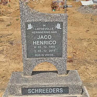SCHREEDERS Jaco Henrico 1992-2015