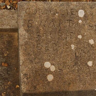 SWART Cornelie S. nee FOURIE 1900-1931