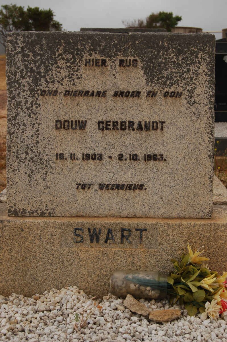 SWART Douw Gerbrandt 1903-1963