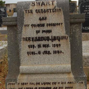 SWART Bernardus 1888-1953 