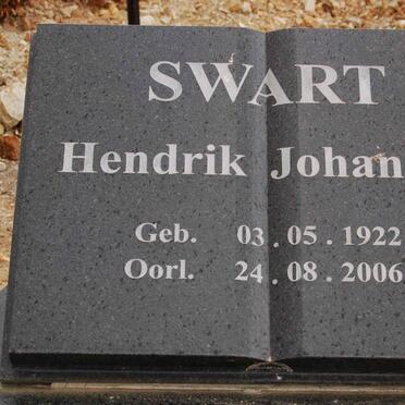 SWART Hendrik Johannes 1922-2006