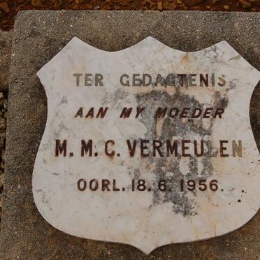 VERMEULEN M.M.C. -1956