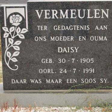 VERMEULEN Daisy 1905-1991