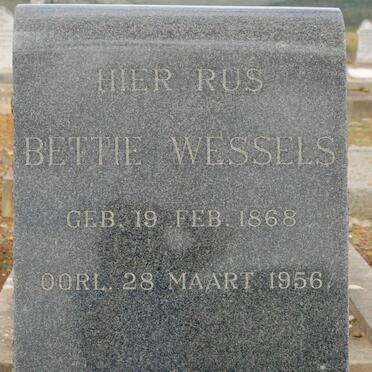 WESSELS Bettie 1868-1956