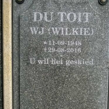 TOIT W.J., du 1948-2016