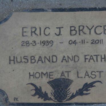 BRYCE Eric J. 1939-2011