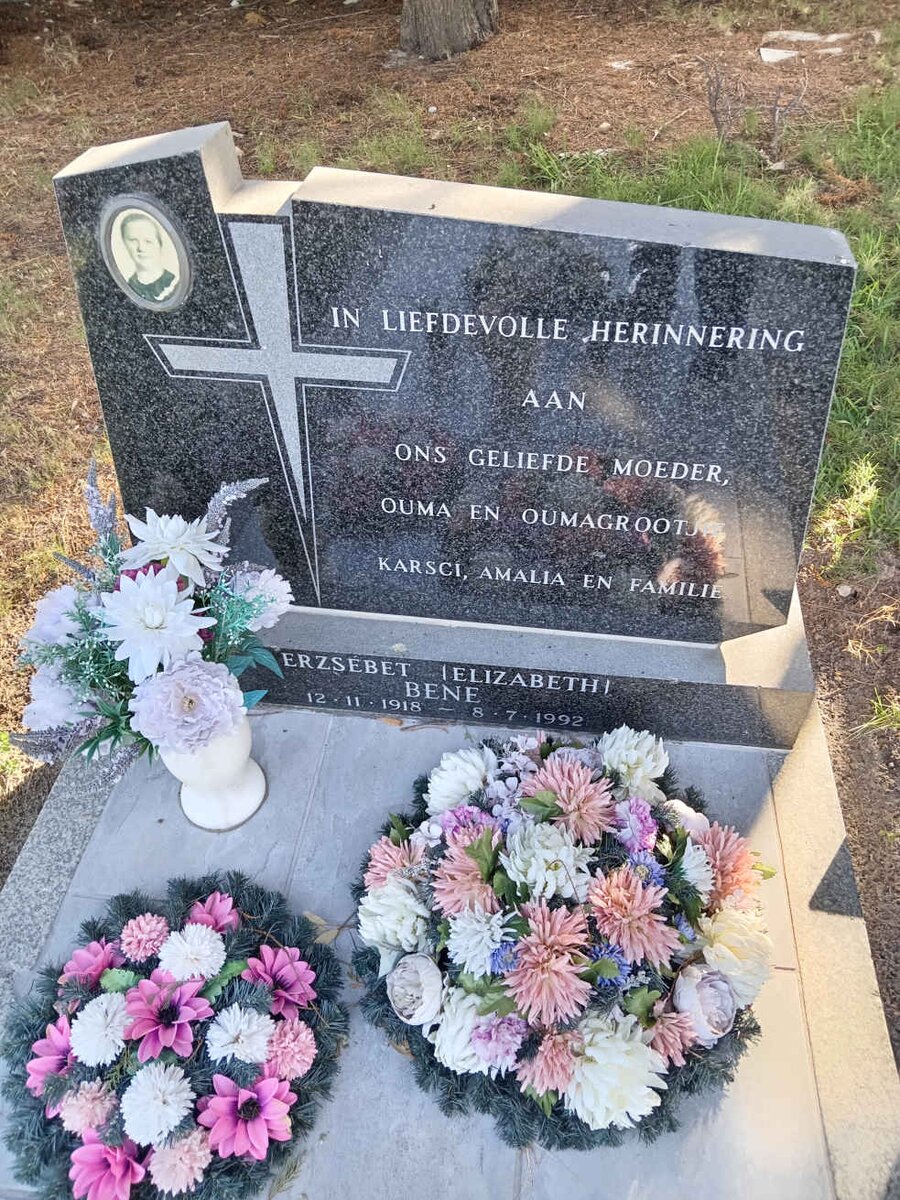 BENE Erzsebet Elizabeth 1918-1992