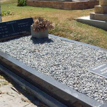 ERASMUS Ockert C.O. 1931-2007 &amp; Dorothea P. 1937-2019 :: ERASMUS Hester Magdalena 1962-2007