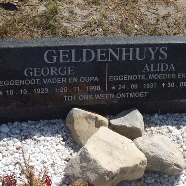 GELDENHUYS George 1929-1998 &amp; Alida 1935-2007