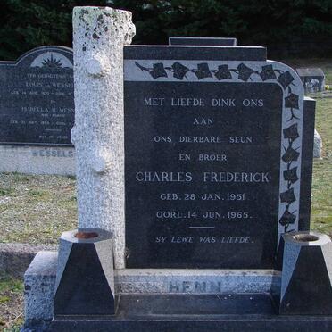 HENN Charles Frederick 1951-1965