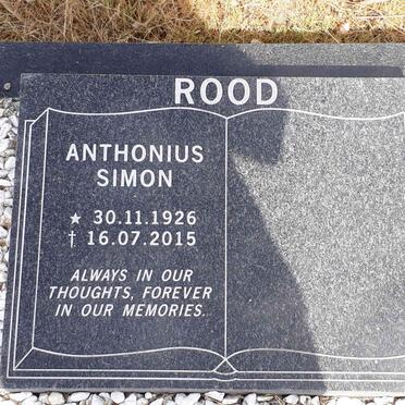 ROOD Anthonius Simon 1926-2015