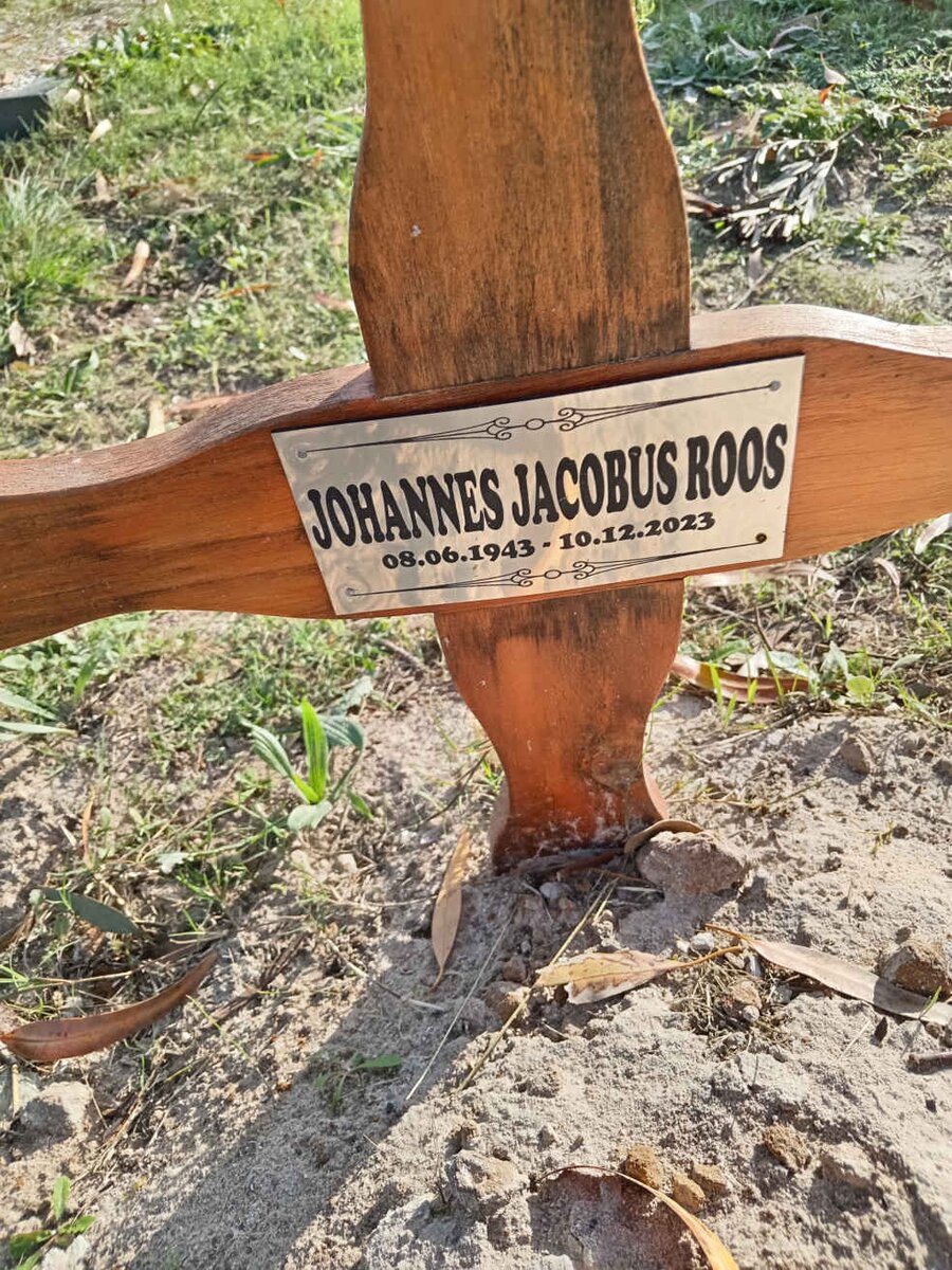 ROOS Johannes Jacobus 1943-2023