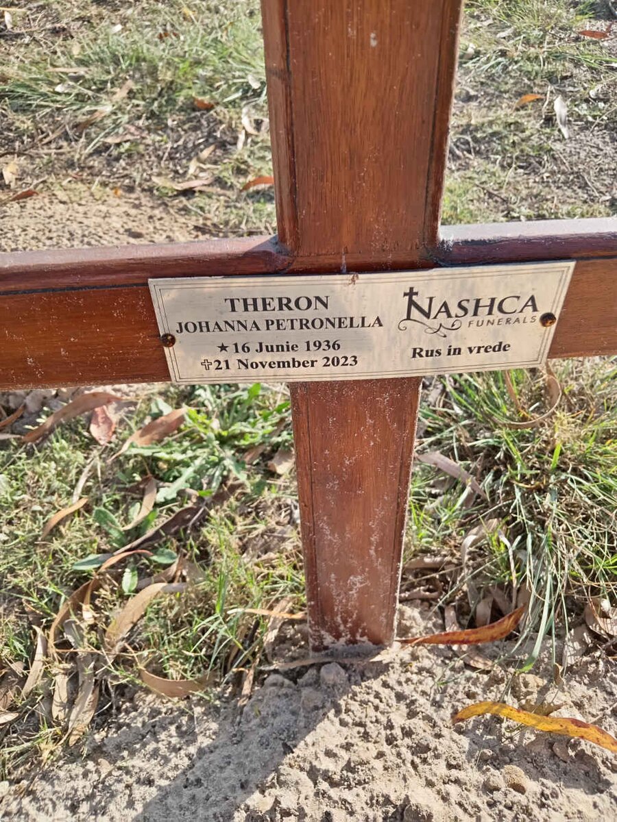 THERON Johanna Petronella 1939-2023