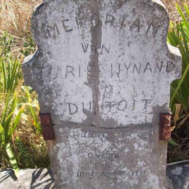 TOIT Jurie Wynand, du 1911-1915 