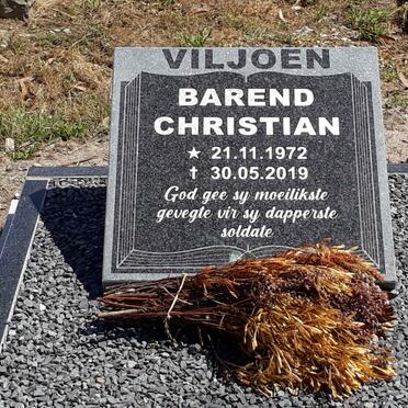 VILJOEN Barend Christian 1972-2019