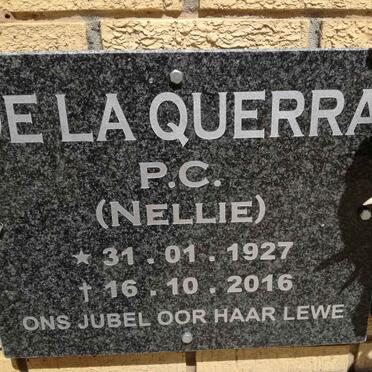 QUERRA P.C., de la 1927-2016