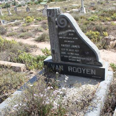 ROOYEN Harry James, van 1927-1988