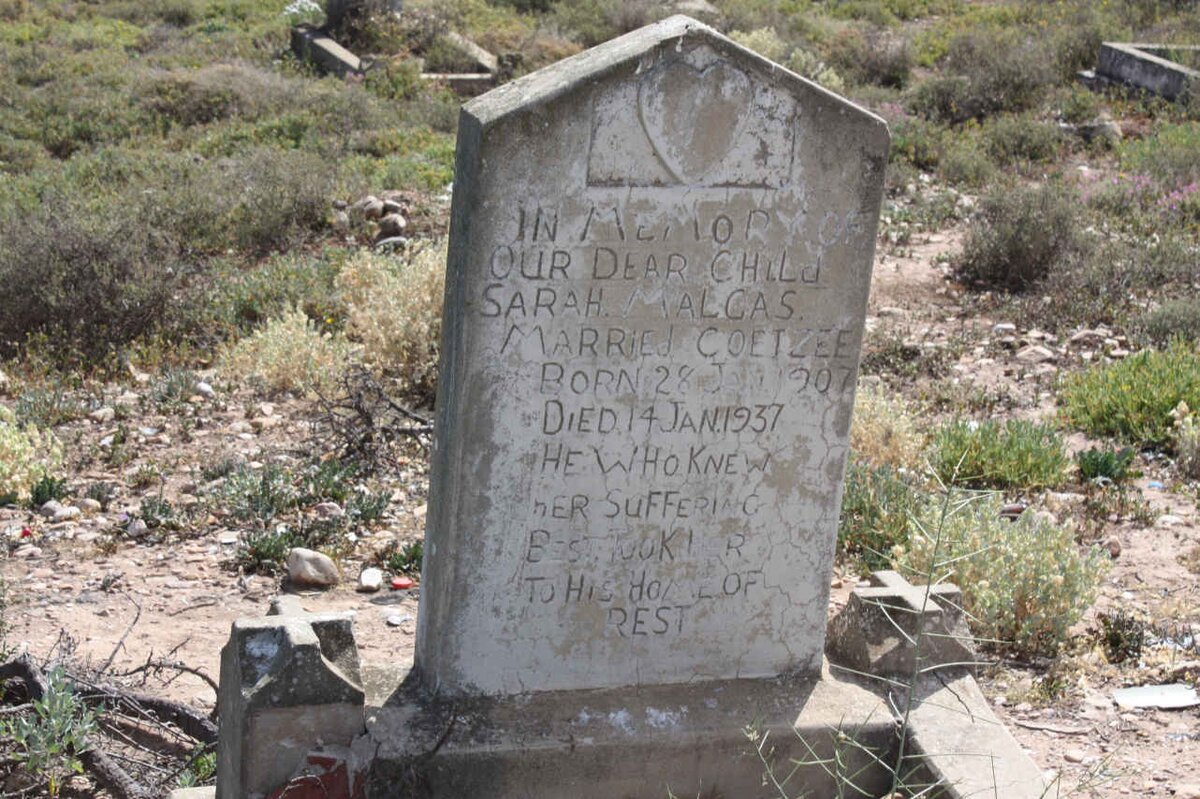 MALGAS Sarah 1907-1937