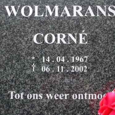 WOLMARANS Corné 1967-2002