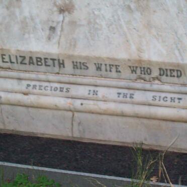 MORRIS Elizabeth  -1903