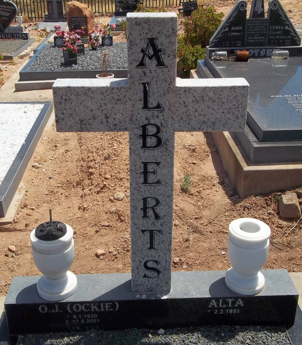 ALBERTS O.J. 1930-2001 &amp; Alta 1951-