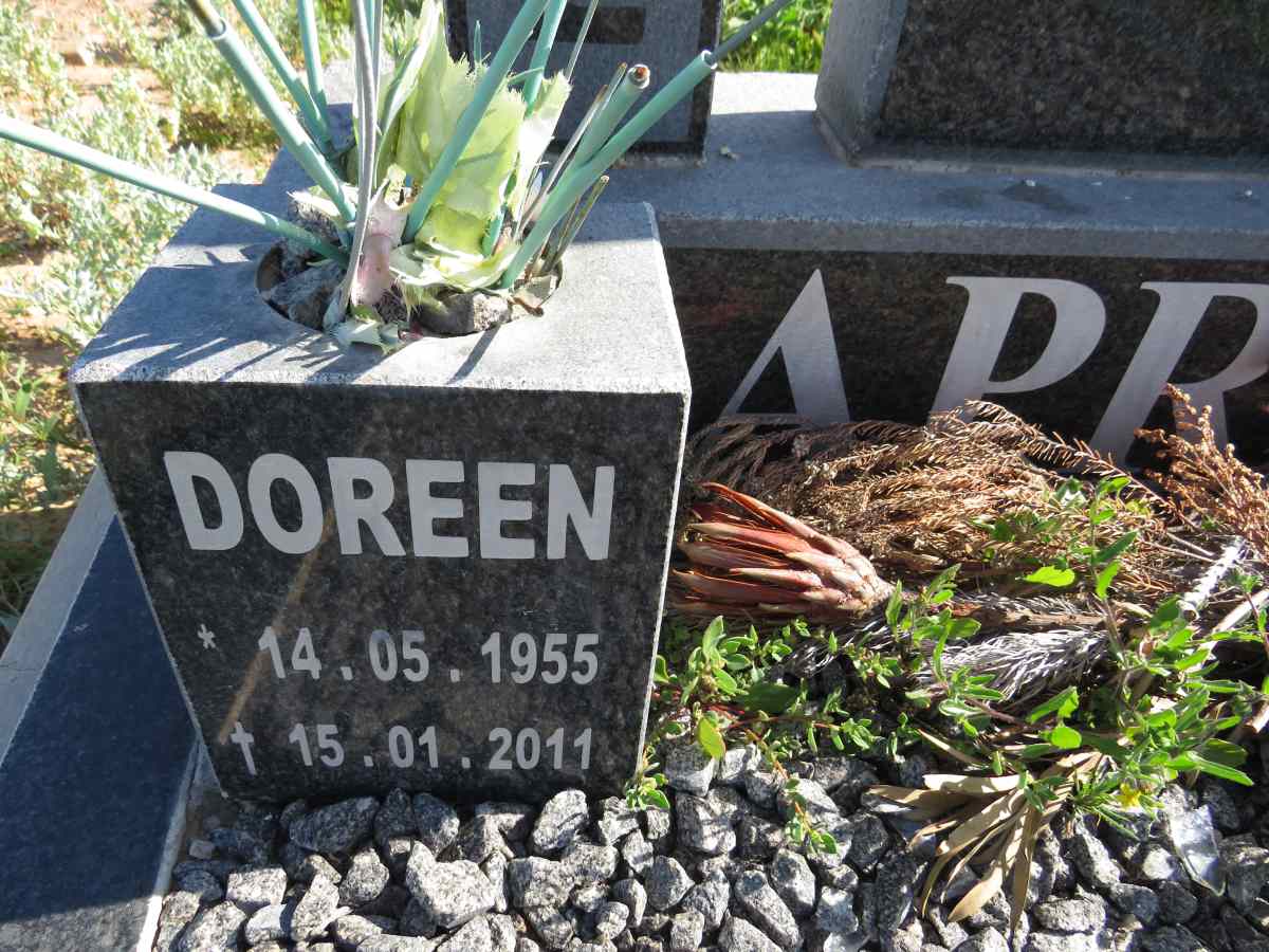 APRIL Rachel Evelyn 1913-1997 :: APRIL Maria 1943-2010 :: APRIL Doreen 1955-2011_3