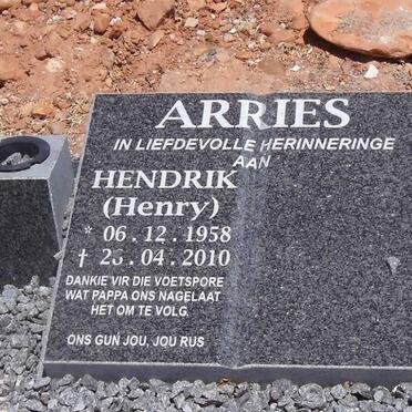 ARRIES Hendrik 1958-2010