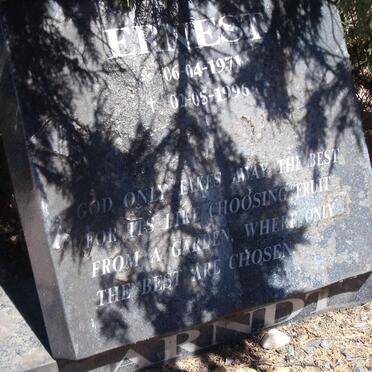 ARNDT Ernest 1971-1996