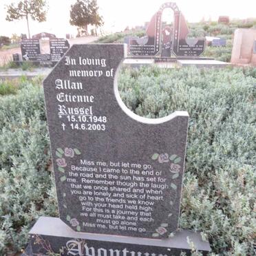 AVONTUUR Allan Etienne Russel 1948-2003