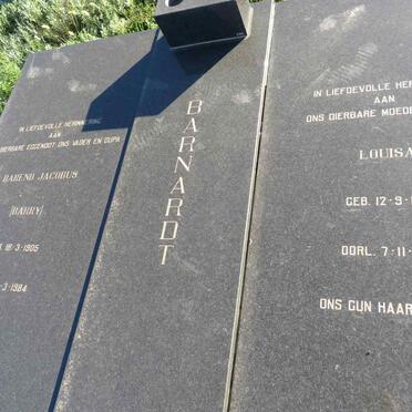 BARNARDT Barend Jacobus 1905-1984 & Louisa 1901-1988